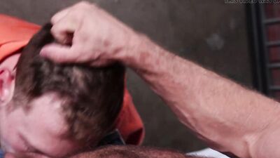 Hairy Hunk Stepdad Dreams About Barebacking His Jock Stepson