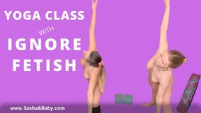 Nude Yoga Class Ignored Cock Dirty Talk Fetish