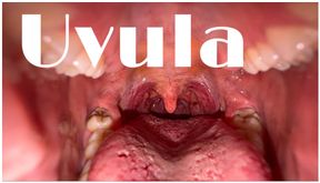 Uvula tease close up