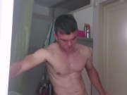 I'm jerking off after just waking up