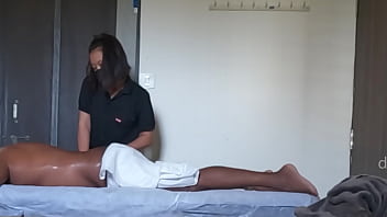 Thai girl shocked seeing black cock