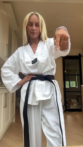 ANGRY sensei at student 🥋