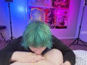 Chubby Thick Emo Girl Huge Tits Sloppy Deepthroat and Tittyfuck