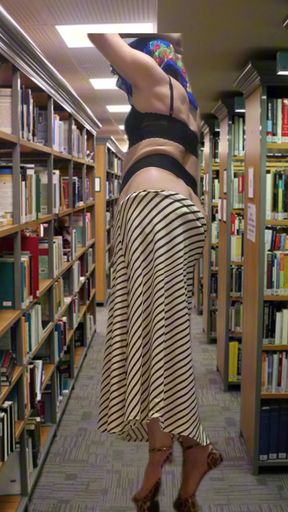 Memorable moment from "SEX in the library"