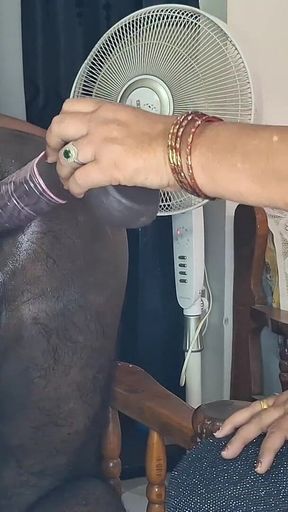 Pegging Blck Slave I Love to Peg His Ass