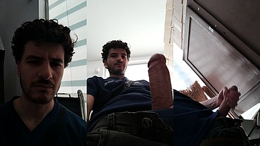 Flashing dick at work