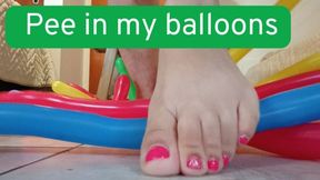 PEE ON MY BALLOONS