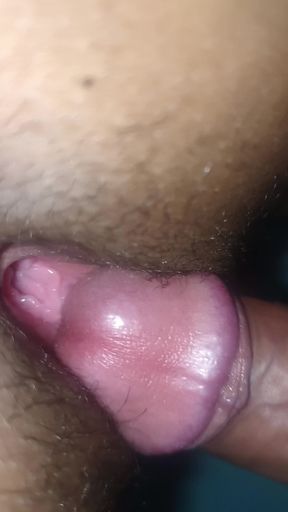 Penis Getting Vary Difficulty to Enter Into Her Vagina