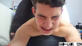 Blond Bubble Butt Twink Caressed