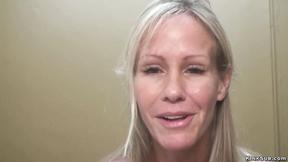 ”MILF trainee screwed bent over table”