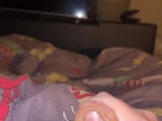 Slow mo up close mega cum