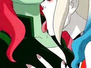 DC manga Harley Quinn lesbian cartoon anime animated episode