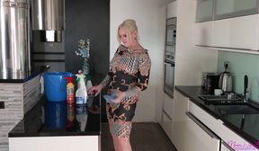 cleaning up for stepmom