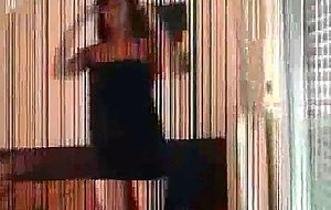 Black brazil tgirl in solo performence for the cam