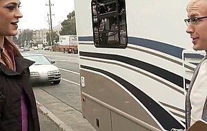 College campaign seduction by a sweet transexual