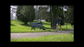 Kinky meeting at the park