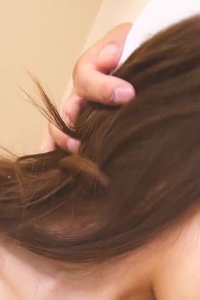 Lingerie Japanese Scene 2: Sexy Japanese Woman Dressed as Mrs. Claus Having Sex in a Threesome