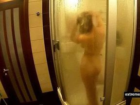 my showering sister asked me for shampoo