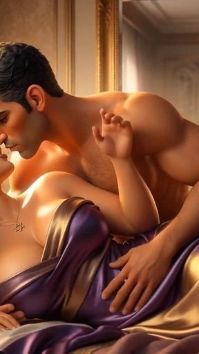 A Muslim Man and a Jewish Wife, with Her Cuckold Christian Husband Watching Her Being Fucked.