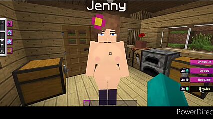 Banging Jenny Raw in Every Hole Like a true Jennymod Whore