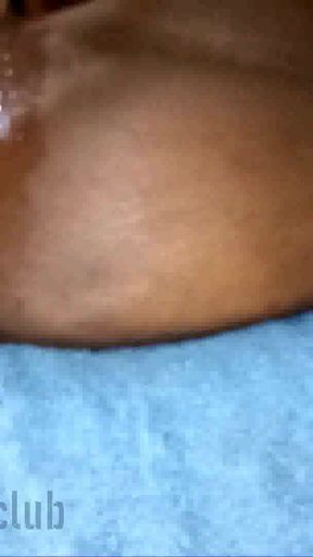 Captivating moment from &quot;Thot in Texas - Squirting BBW Ebony Milf Creampie Amateur Homemade Black Ebony Wife Fucked&quot;