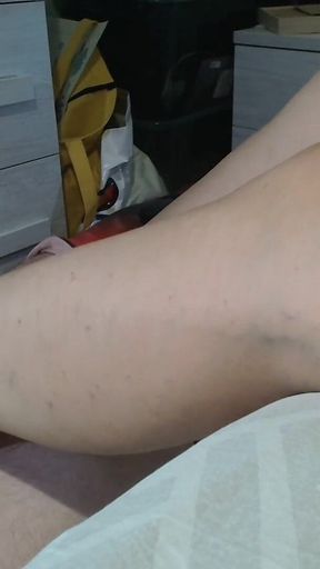 Slave Fucks and Cums Mistress's Shoes and Heel