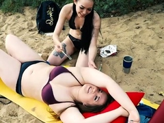 Last Hot Summer Day With Fat Anna And Susanna – Melted