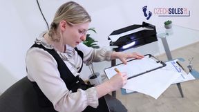 Office Stinky Pantyhose From Boots