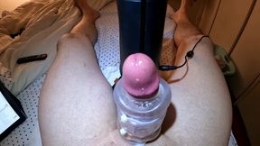 TheHandy fleshlight jacks my swollen weenie.