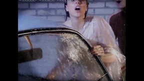 Soft Porn of Horny MILF Fucked and Cummed in Mouth by Huge Cock in the Rain