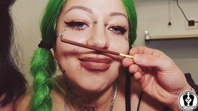 biting finger therapy with sensual result