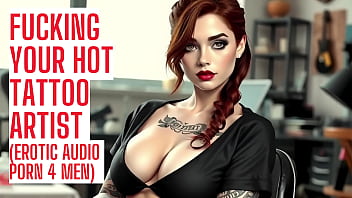 Fucking Your Tattoo Artist - Audio Porn