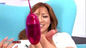 Ruru Kashiwagis JAV act kinks up with a kinky asia blowjob then group fuck fest