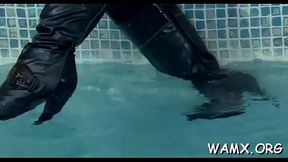 Sexually excited babes food porn