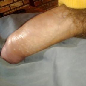 Young Colombian porn with a big penis masturbates for a lot of milk