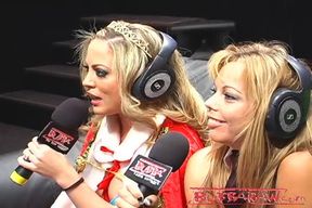 Girls on girl party live on uncensored radio