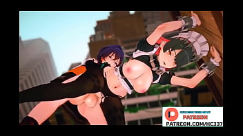 GENSHIN IMPACT FUTANARI FUCK AND CREAMPIE ANIMATION 4K 60FPS