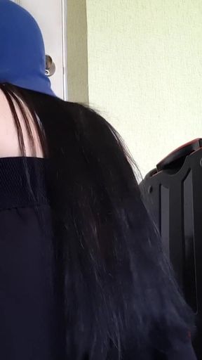 My Slutty Stepdaughter Climbed Under My Skirt and Brought Me to Orgasm While My Husband Was at Work
