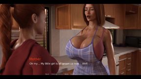 MILF Breeder - Cheating Big Tits Teacher Wants My Massive Futa Cock While Her Husband Stands Behind Us