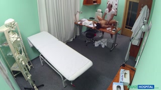 Fake Hospital - Mea Melone looks so sexy in her NURSES UNIFORM and fucks the doctor in red lingerie