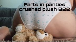 Farts in panties crushed plush 822