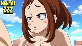 Ochako Uraraka Wants Deku's Milk! (hentai)