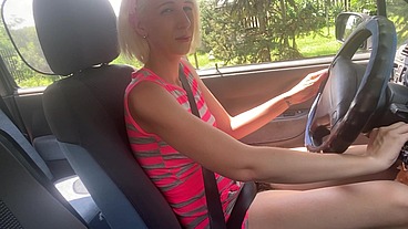 HITCHHIKER JOI JERK TO MY HAIRY PUSSY