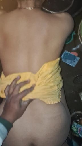 Fucking Desi Bhabhi as a bitch and taking her to the room all night