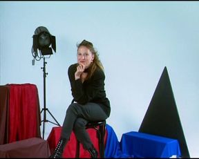 Stunning Lady From Germany Showing Her Perfect Body in Pantyhose