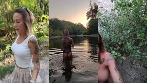 littleangel84 outdoor blowjob