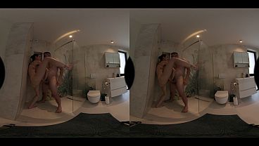 Pure Passion - Petite Blonde Gets The Shower Dick Down - Tiffany Tatum Facial