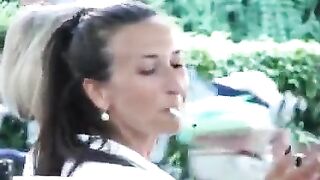 Smoking mom one