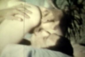 Vintage Cum Guzzlers Share Loads in Sepia Retro Orgy Classic