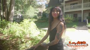 Semaj Media Slim Ebony Beauty Yazmin Royal Sucks Dick, Gets Fucked Silly, and Filled with Cum When I First Met Her!!